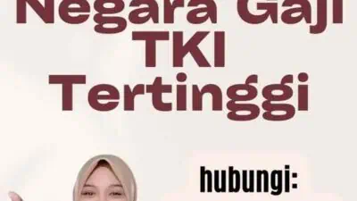 Negara Gaji TKI Tertinggi