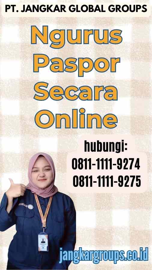 Ngurus Paspor Secara Online