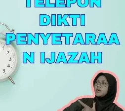 Nomor Telepon Dikti Penyetaraan Ijazah