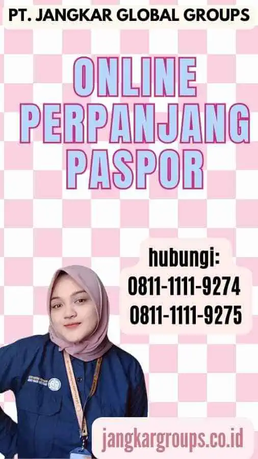 Online Perpanjang Paspor