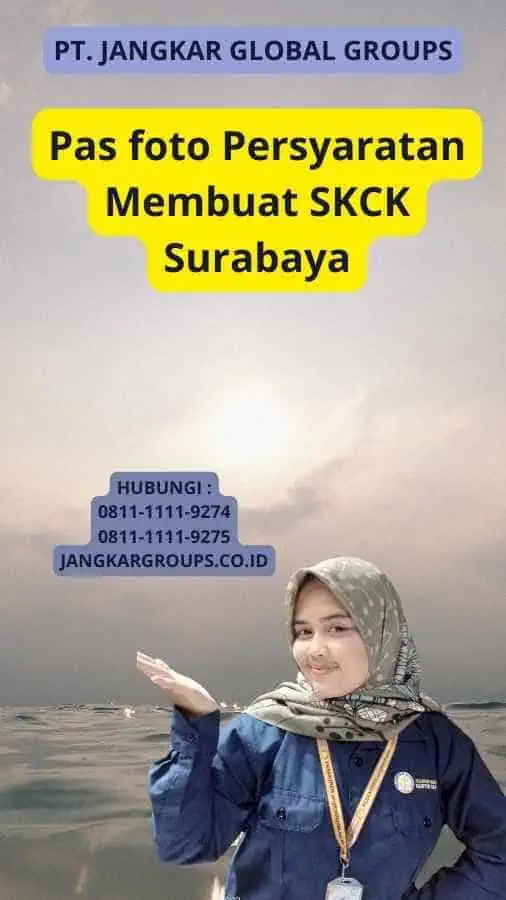 Pas foto Persyaratan Membuat SKCK Surabaya