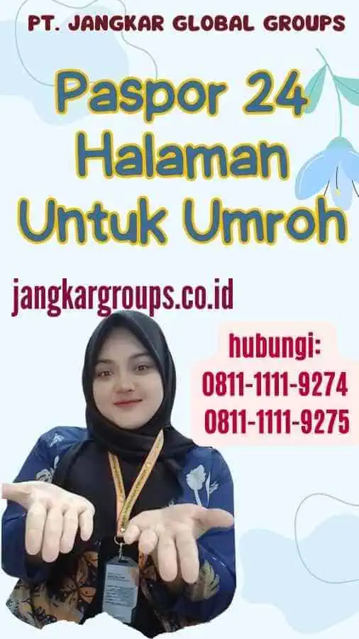 Paspor 24 Halaman Untuk Umroh