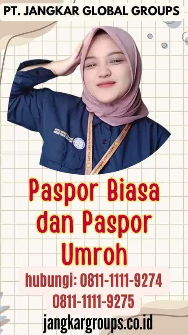 Paspor Biasa dan Paspor Umroh