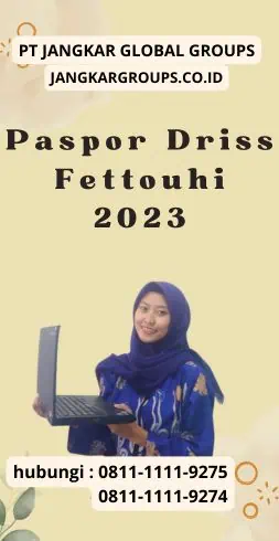 Paspor Driss Fettouhi 2023