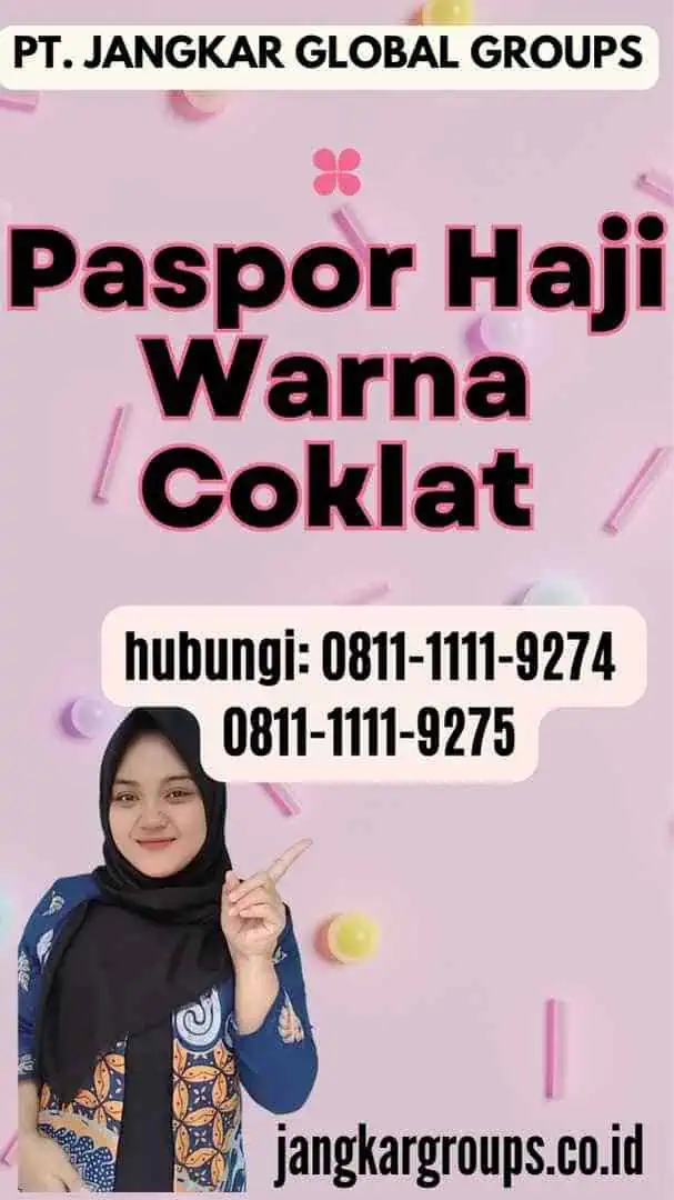 Paspor Haji Warna Coklat