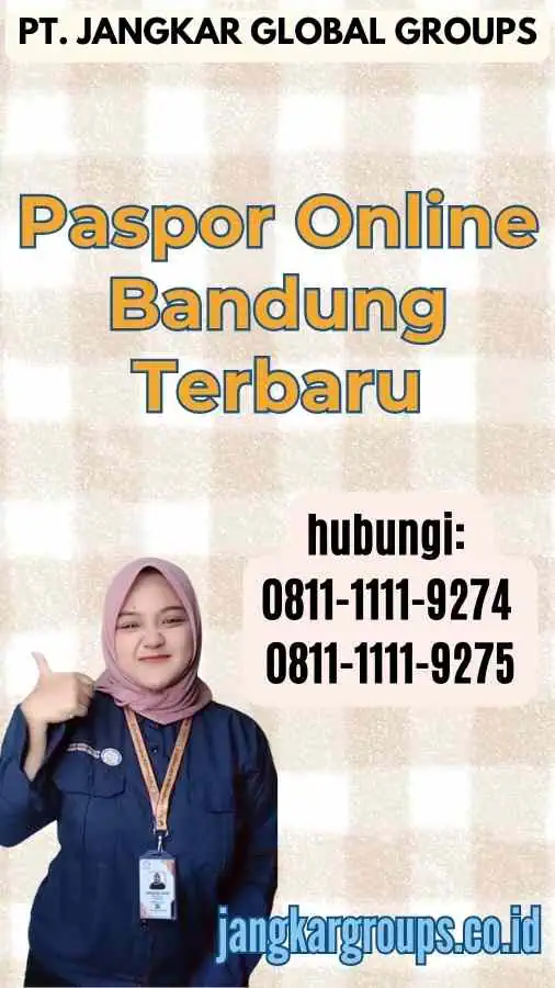 Paspor Online Bandung Terbaru