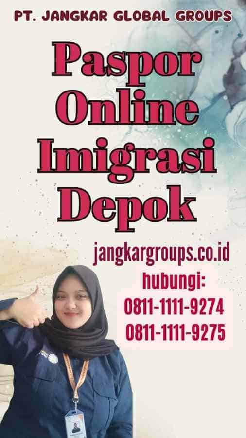 Paspor Online Imigrasi Depok