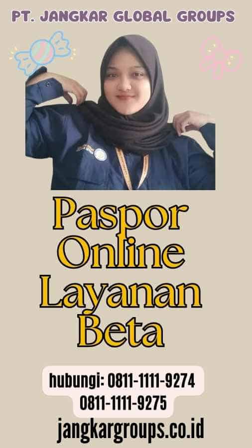 Paspor Online Layanan Beta