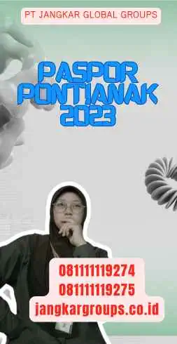 Paspor Pontianak 2023