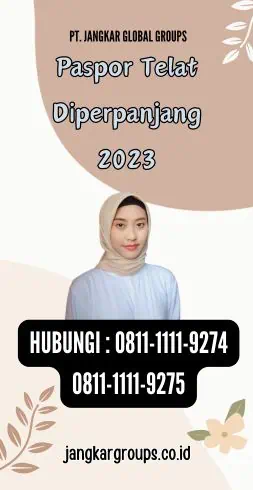 Paspor Telat Diperpanjang 2023