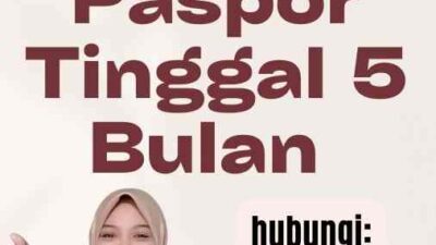 Paspor Tinggal 5 Bulan