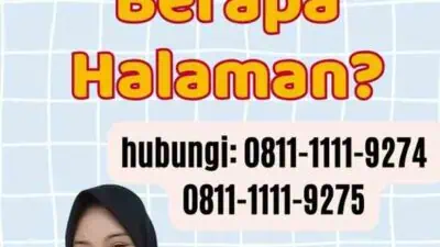 Paspor Umroh Berapa Halaman