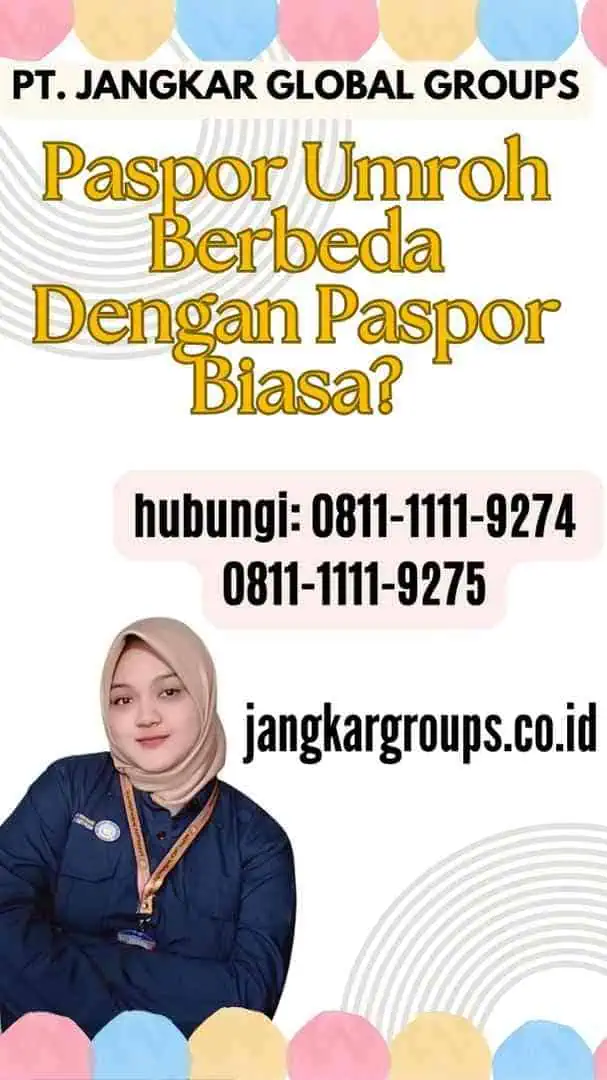 Paspor Umroh Berbeda Dengan Paspor Biasa