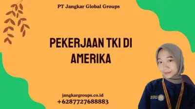 Pekerjaan TKI Di Amerika