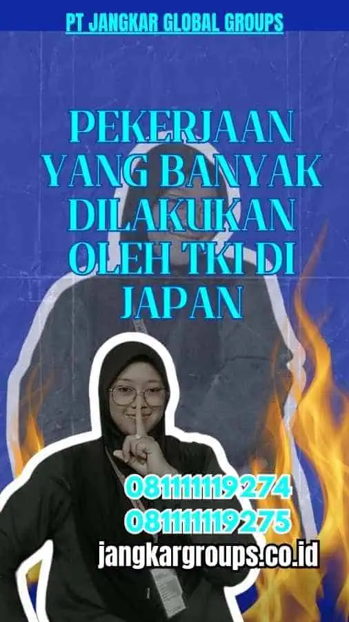 Pekerjaan Yang Banyak Dilakukan Oleh TKI di Japan