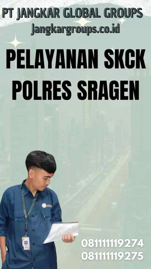 Pelayanan SKCK Polres Sragen