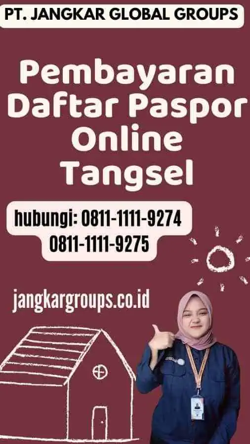 Pembayaran Daftar Paspor Online Tangsel