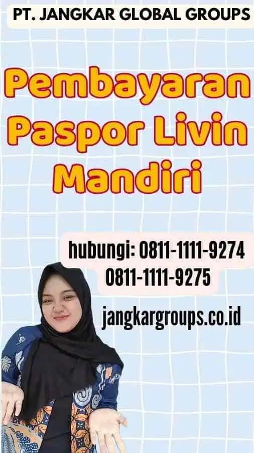 Pembayaran Paspor Livin Mandiri