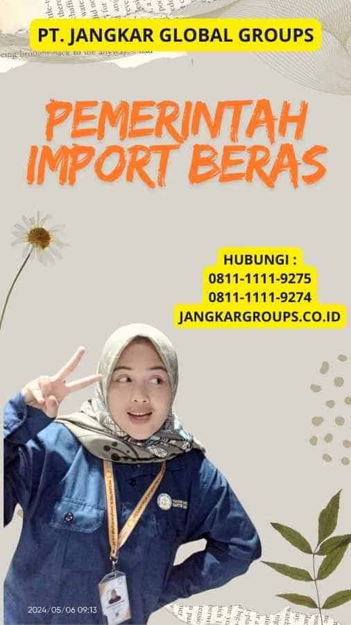 Pemerintah Import Beras