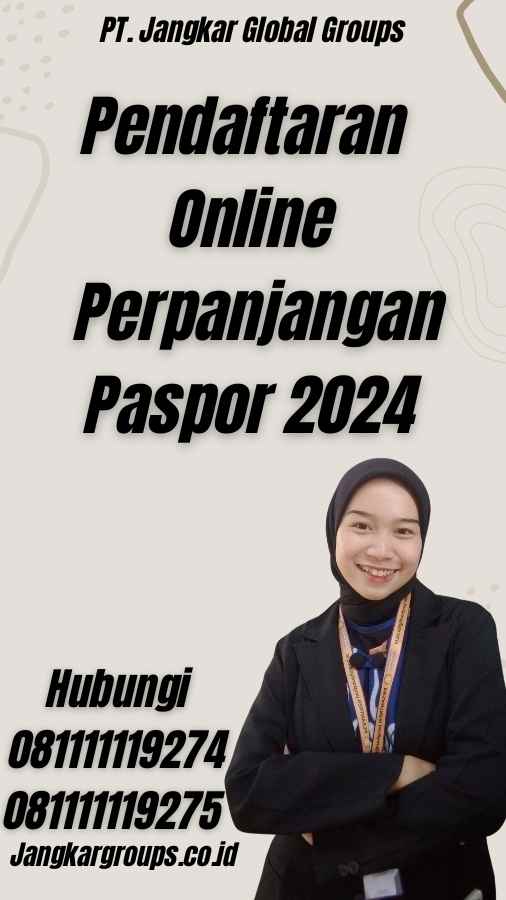 Pendaftaran Online Perpanjangan Paspor 2024