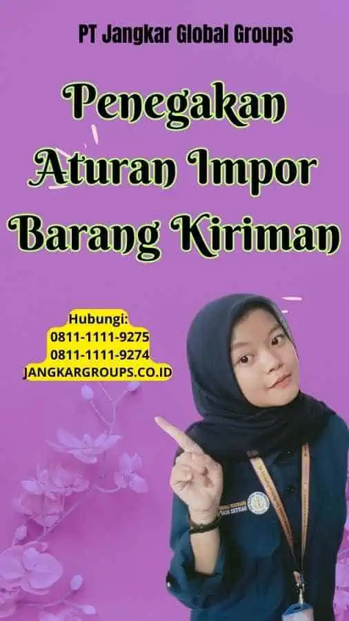 Penegakan Aturan Impor Barang Kiriman