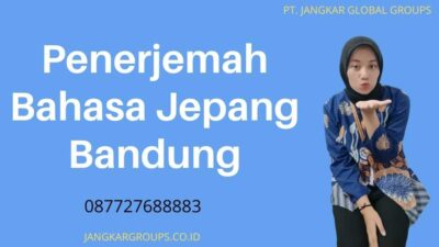 Penerjemah Bahasa Jepang Bandung