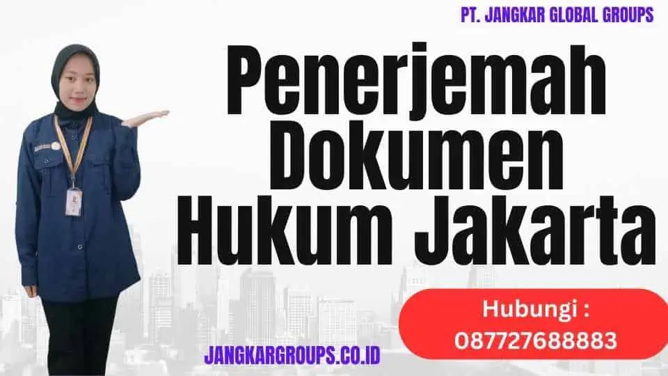 Penerjemah Dokumen Hukum Jakarta