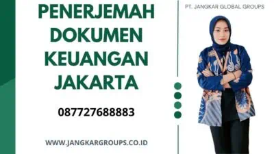 Penerjemah Dokumen Keuangan Jakarta