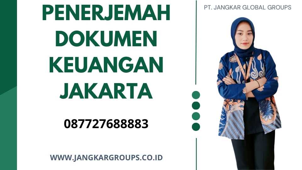 Penerjemah Dokumen Keuangan Jakarta