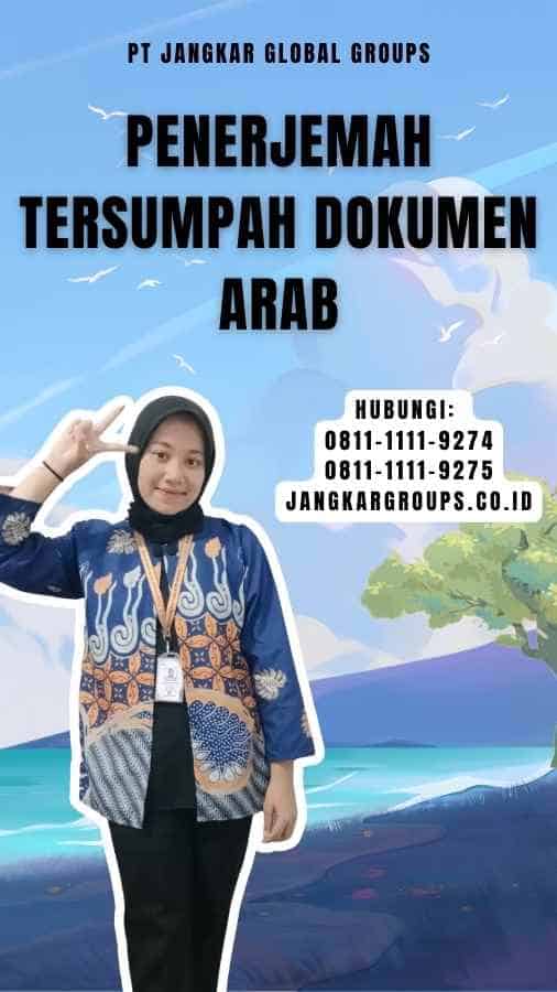 Penerjemah Tersumpah Dokumen Arab