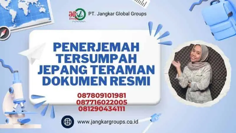 Penerjemah Tersumpah Jepang Teraman