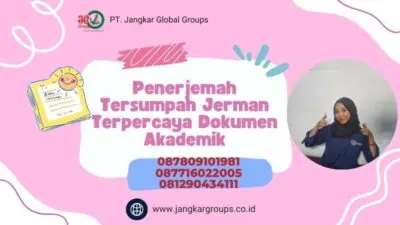 Penerjemah Tersumpah Jerman Terpercaya