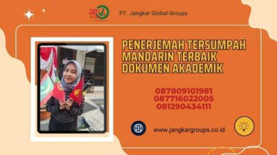 Penerjemah Tersumpah Mandarin Terbaik