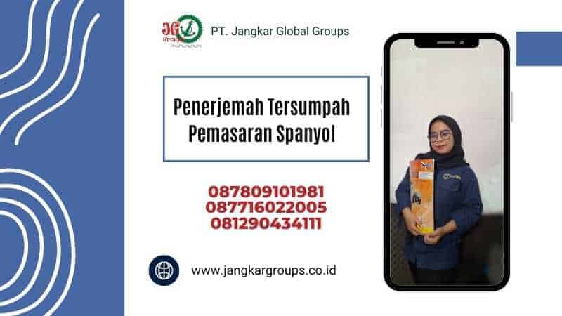 Penerjemah Tersumpah Pemasaran Spanyol