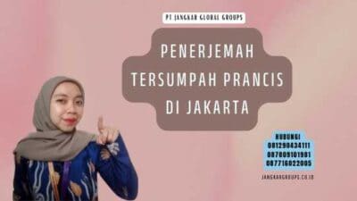 Penerjemah Tersumpah Prancis Di Jakarta