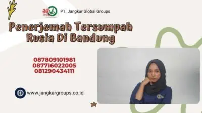 Penerjemah Tersumpah Rusia Di Bandung