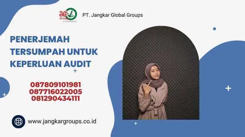 Penerjemah Tersumpah Untuk Keperluan Audit