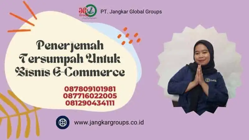 Penerjemah Tersumpah Untuk Bisnis E-Commerce