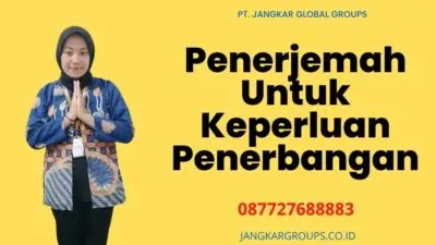 Penerjemah Untuk Keperluan Penerbangan