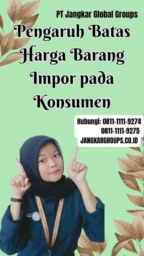 Pengaruh Batas Harga Barang Impor pada Konsumen