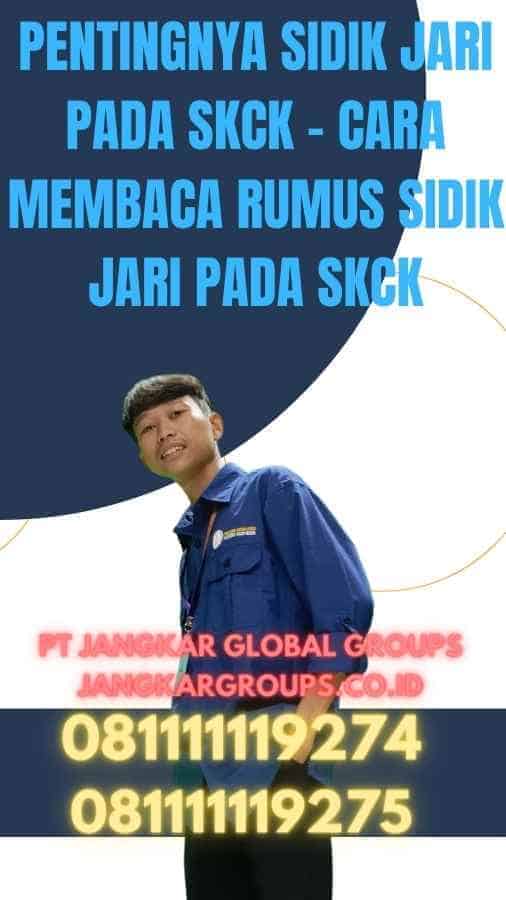 Pentingnya Sidik Jari pada SKCK - Cara Membaca Rumus Sidik Jari Pada SKCK