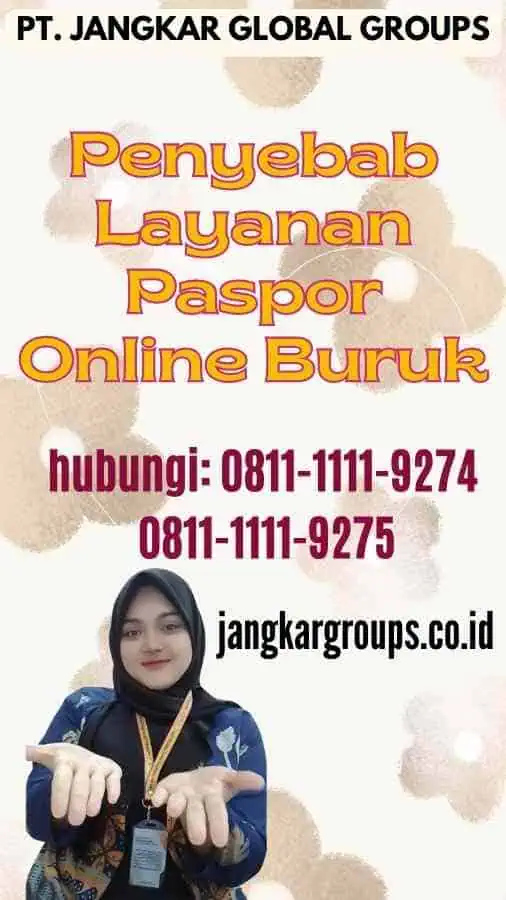 Penyebab Layanan Paspor Online Buruk