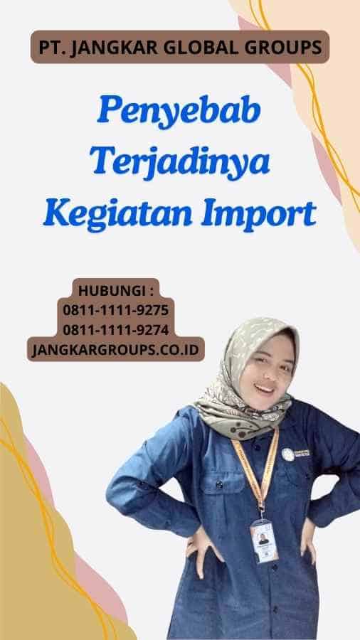 Penyebab Terjadinya Kegiatan Import