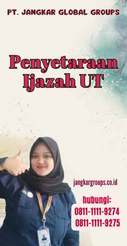 Penyetaraan Ijazah UT