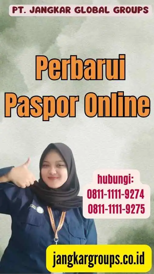 Perbarui Paspor Online