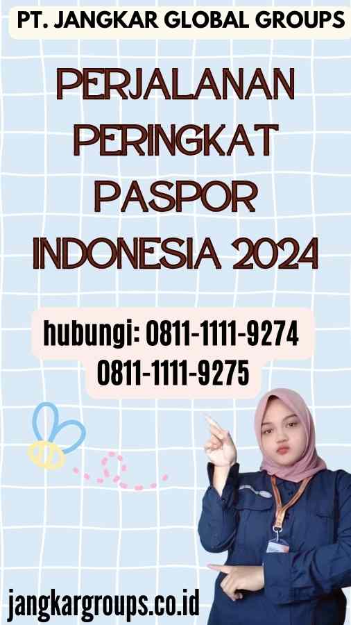 Perjalanan Peringkat Paspor Indonesia 2024
