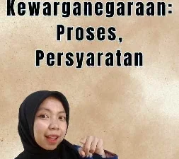 Permohonan Pindah Kewarganegaraan Proses, Persyaratan