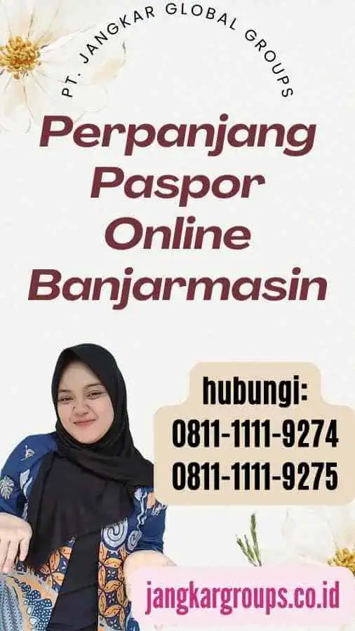 Perpanjang Paspor Online Banjarmasin