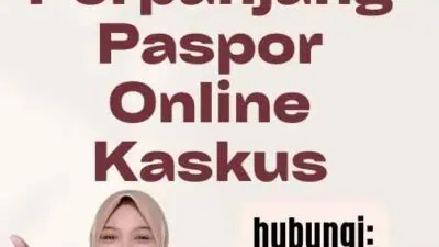 Perpanjang Paspor Online Kaskus