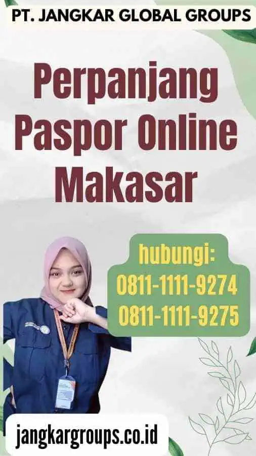 Perpanjang Paspor Online Makasar